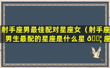 射手座男最佳配对星座女（射手座男生最配的星座是什么星 🐦 座）